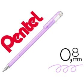 Roller Pentel K108 Violeta Pastel 0,8 Mm