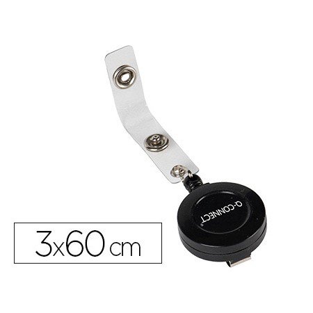 Cordao Extensivel Para Identificador Q-Connect Kf14147 3X60 Cm