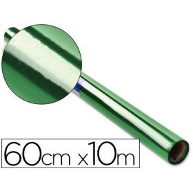 Papel Celofane 60 Cm x 10 Mt 30 Gr Verde