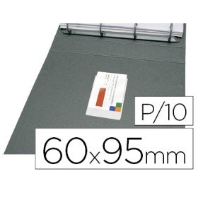 Bolsa Autoadesiva Q-Connect Para Cartoes de Visita 60X95Mm Pack de 10 Unidades
