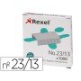 Agrafes Rexel 23/13 Aco Caixa 1000 Unidades