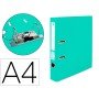 Pasta de Arquivo de Alavanca Documenta Pvc Din A4 Lombada 52 Mm Verde Claro