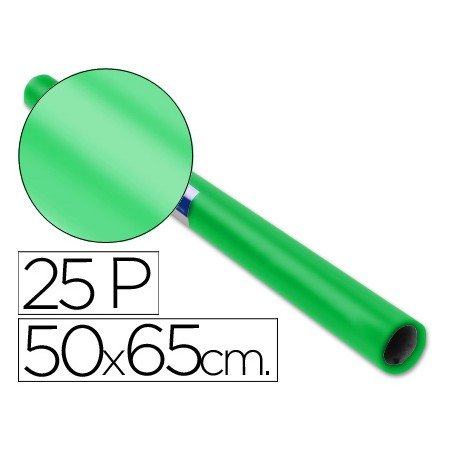 Papel Lustro Sadipal 50 x 65 Cm 65 Gr Verde