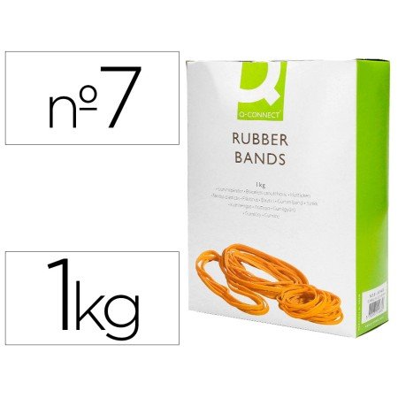 Elasticos Q-Connect 1000 Gr Numero 7