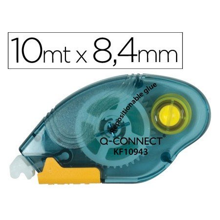 Cola Roller Q-Connect Removivel 6,5 Mm x 10 Mt