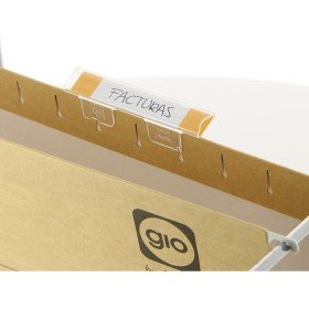 Visor de Plastico Gio Transparente 8,5X1,5 Cm