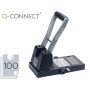 Furador Q-Connect Kf18766 Preto 2 Furos Abertura 6 Mm Capacidade 100 Folhas