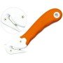 X-Ato Q-Connect Combi de Seguranca Sx782N-1 com Lamina Fixa Oculta Para Evitar Cortes