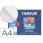 Papel Aguarela Basik Canson Din A4 370 Gr Embalagem de 6 Folhas de 24X32 Cm