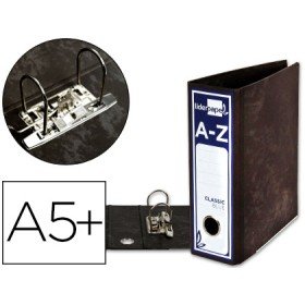 Pasta de Arquivo Classic Blue Cartao Forrado Quarto Gaspeada Preta