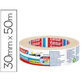 Fita Adesiva Tesa Para Pintor 50 Mt x 30 Mm