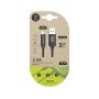 Cabo USB 2.4 Tech One Tech Braided Nylon Tipo USB Android Micro USB Comprimento 1 Mt Cor Preto