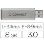 Pen Drive USB Q-Connect Flash 8Gb 3.0