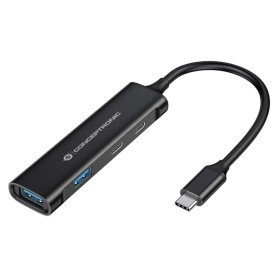 Hubbies 12b da Conceptronic hub usb tipo c 4 portas usb 3.2 2 portas usb tipo c