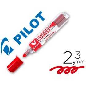 Marcador Pilot Board Master Para Quadro Branco Vermelho Tinta Liquida Traço 2,3Mm