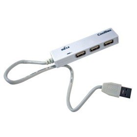 Coolbox hub 3 portas usb 2.0 1 porta usb 3.0