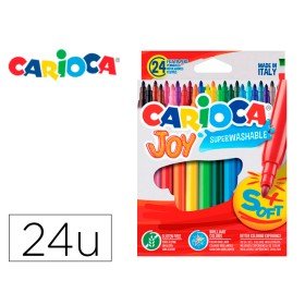 Marcador Carioca Joy Caixa de 24 Cores