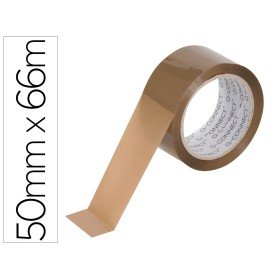 Fita Adesiva Q-Connect Polipropileno Havana 66 Mt x 50 Mm