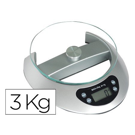 Balanca de Escritorio Q-Connect Electronica Capacidade 3 Kg