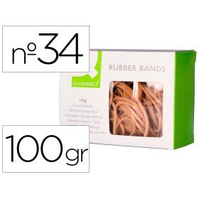Elasticos Q-Connect 100 Gr Numero 10