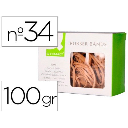Elasticos Q-Connect 100 Gr Numero 10