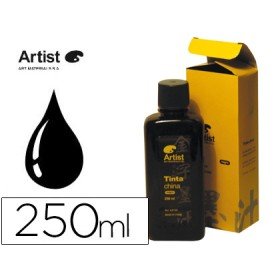 Tinta Da China Artist Preta Frasco 250 Ml
