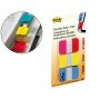 Bandas Separadoras Post-It Index 3 Cores Vermelho, Amarelo E Azul