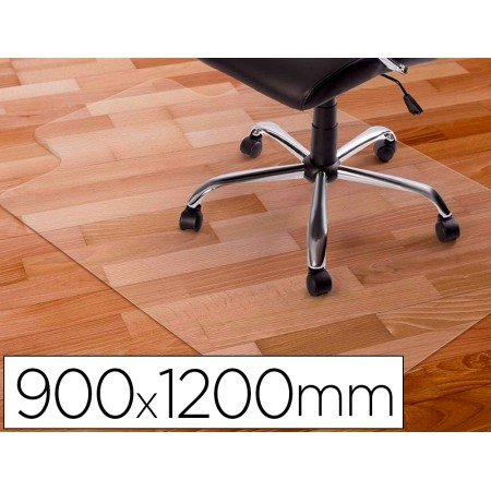 Tapete de Protecao de Chao Q-Connect em Pvc 914 x 1219 Mm Espessura 2,5 Mm