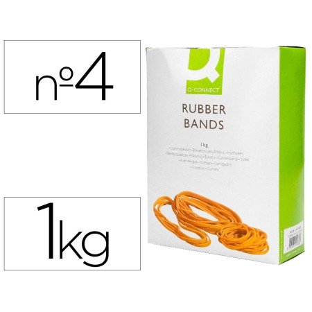 Elasticos Q-Connect 1000 Gr Numero 4