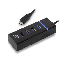 hub usb 3.2 ewent 4 portas - usb tipo c