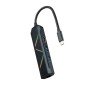 Nanocabo hub 5 em 1 usb tipo c - usb - hdmi - rj45