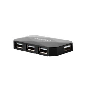 Natec Locust 4 portas USB 2.0 hub preto
