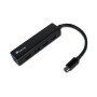 Hub 4 portas usb 3.0 ngs preto - 5gbps