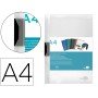 Bolsa Dossier com Clip Lateral Din A4 Transparente 60 Folhas