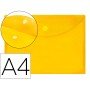 Bolsa Porta Documentos Din A4 Amarelo