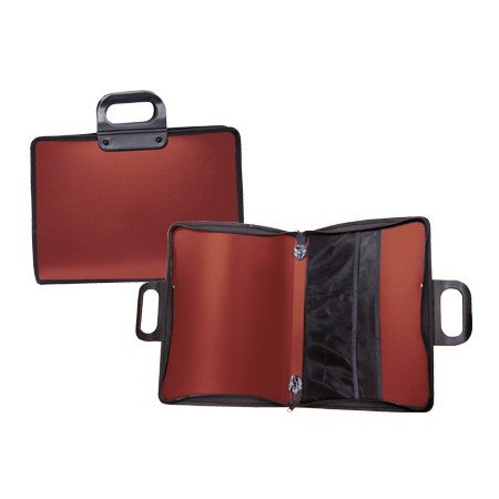 Bolsa Porta Documentos Vermelha com Asa E Fecho 400X45X375 Mm