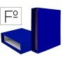 Caixa Para Pasta de Arquivo Cartao Folio Documenta Lombada 82Mm Cor Azul