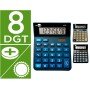 Calculadora de Secretaria Xf19 8 Digitos Solar E Pilhas 127X105X24 Mm Expositor de 10 Unidades Cores Sortidas