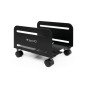 Suporte de CPU de chão com rodas tooq umcs0004 - b preto