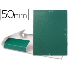 Capa Elasticos Para Projetos Lombada 5 Cm Verde