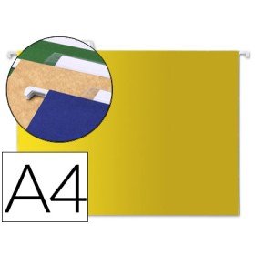 Capas de Suspensao Din A4 Kraft Amarelo