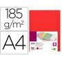 Classificador em Cartolina de 180 Gr Din A4 Vermelho Intenso