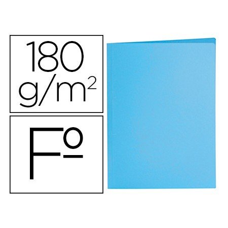 Classificadores Folio Azul Pastel 180G/M2