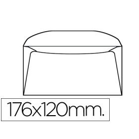 Envelope 120X176Mm S/Janela Bolsa de 10