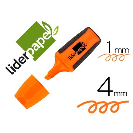Marcador Fluorescente Laranja
