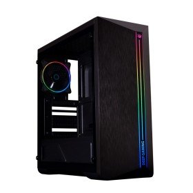 Caixa de computador para jogos profundos dgc200 rgb atx usb 3.0 sem fonte de alimentação