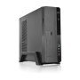 Caixa de computador desktop l - link microatx slim magna usb 3.0 leitor de cartão fonte sfx incluída