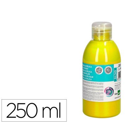 Pintura Acrilica Frasco de 250 Ml Amarelo