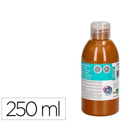 Pintura Acrilica Frasco de 250 Ml Castanho