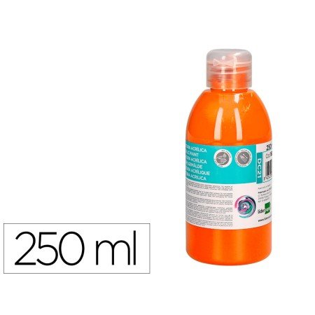 Pintura Acrilica Frasco de 250 Ml Laranja